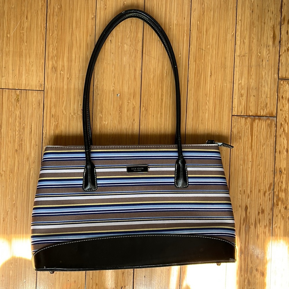 Kate Spade Multi-Color Stripe Tote Bag